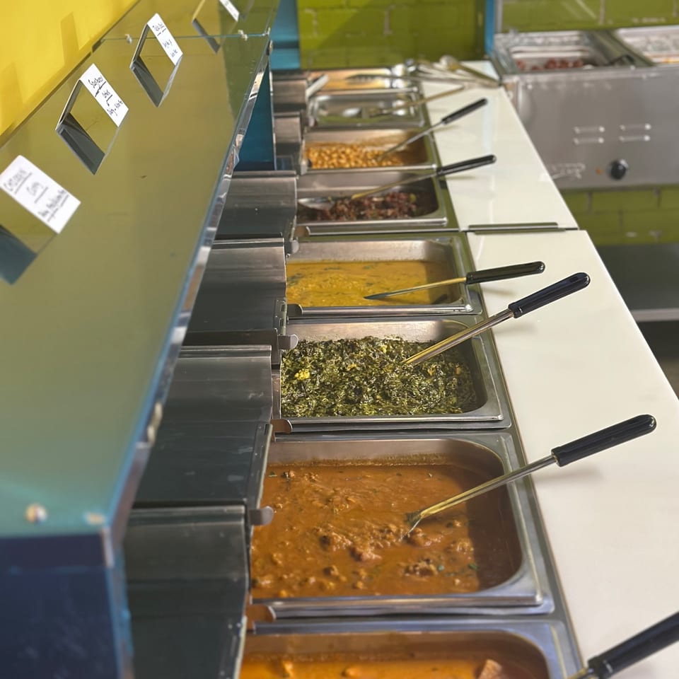 Street of India buffet dishes